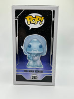 
              FUNKO POP! STAR WARS THE EMPIRE STRIKES BACK: OBI-WAN KENOBI (GLOW) #392 (LE 3,000) (2020 STAR WARS CELEBRATION STICKER) (📌CONDITION 9.0/9.5)
            