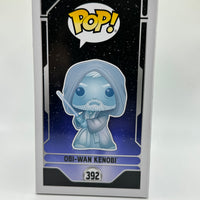 FUNKO POP! STAR WARS THE EMPIRE STRIKES BACK: OBI-WAN KENOBI (GLOW) #392 (LE 3,000) (2020 STAR WARS CELEBRATION STICKER) (📌CONDITION 9.0/9.5)