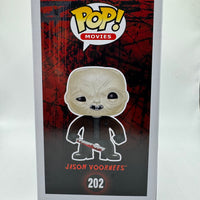 FUNKO POP! MOVIES FRIDAY THE 13TH: UNMASKED JASON VOORHEES #202 (LE 1,008) (2015 SHARED SUMMER CONVENTION STICKER) (📌CONDITION 9.5)