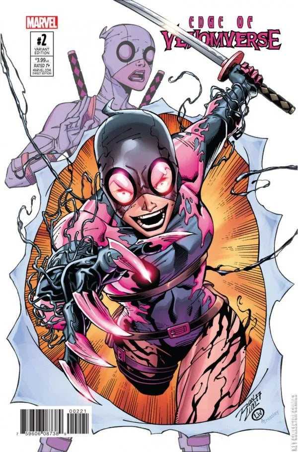 MARVEL COMICS EDGE OF VENOMVERSE ISSUE #2 (MINI-SERIES) (RON LIM GWENPOOL VARIANT COVER) (SEPT 2017) (📌 CONDITION 9.5)