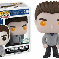 FUNKO POP! MOVIES THE TWILIGHT SAGA: EDWARD CULLEN (GOLD EYES) #320 (BARNES & NOBLE EXCLUSIVE STICKER) (📌CONDITION 8.5/9.0)