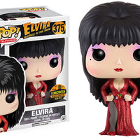 FUNKO POP! TELEVISION MISTRESS OF THE DARK: ELVIRA #375 (RED DRESS) (LE 1500) (2016 FUNKOWEEN EXCLUSIVE STICKER)