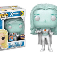 FUNKO POP! MARVEL X-MEN: EMMA FROST (DIAMOND FORM) #184 (PREVIEWS EXCLUSIVE STICKER) (2017 COMICFEST EXCLUSIVE STICKER) (📌CONDITION 7.0)