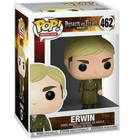 
              FUNKO POP! ANIMATION ATTACK ON TITAN: ERWIN #462 (3 LANGUAGE RELEASE) (📌CONDITION 8.5/9.0)
            