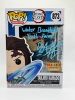 
              FUNKO POP! ANIMATION DEMON SLAYER: TANJIRO KAMADO #873 (SIGNED / AUTOGRAPHED BY ZACH AGUILAR) (BOXLUNCH EXCLUSIVE STICKER) (JSA COA) (📌CONDITION 9.5)
            