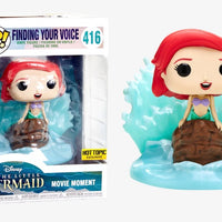 FUNKO POP! DISNEY THE LITTLE MERMAID: FINDING YOUR VOICE (ARIEL) #416 (6 INCH) ( HOT TOPIC EXCLUSIVE STICKER)