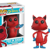 FUNKO POP! BOOKS DR. SEUSS: FOX IN SOCKS #07 (📌CONDITION 4.5)