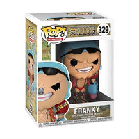
              FUNKO POP! ANIMATION ONE PIECE: FRANKY #329 (2023 RELEASE/UNPAINTED NOSE)
            