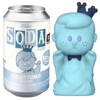 FUNKO SODA! FREDDY FUNKO: FREDDY FUNKO AS SPIRIT (BLUE) (NOT SEALED) (2022 FRIGHT NIGHT EXCLUSIVE) (📌 CONDITION 9.5)