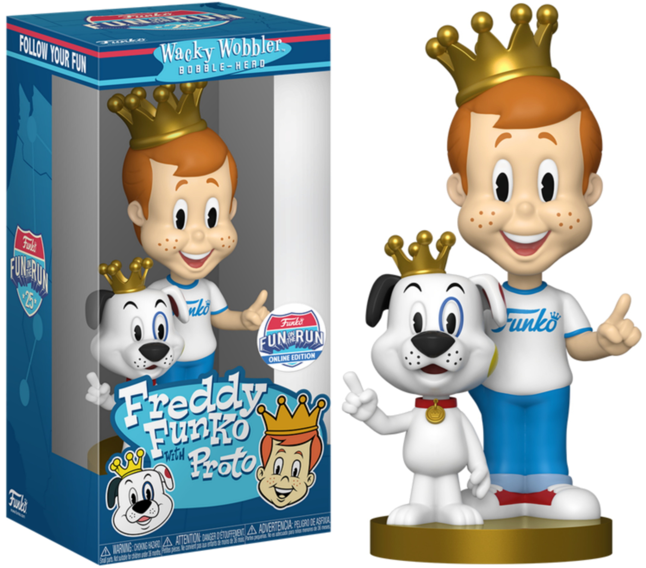【FUNKO WACKY WOBBLE】 ROCKY Wacky wobblers rocky and Bullwinkle Funko New in Box | eBay