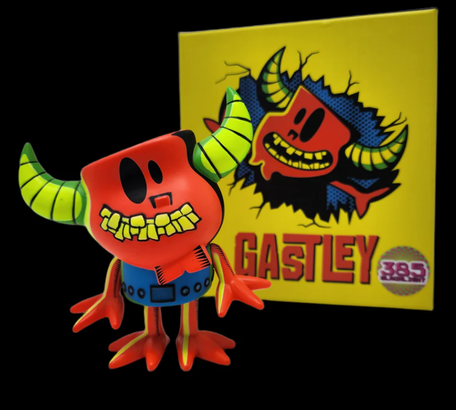 MISCHIEF TOYS! GASTLEY (BLACKLIGHT VARIANT) (LE 385)