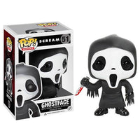 FUNKO POP! MOVIES SCREAM: GHOSTFACE #51 (2014 ONE WORD RELEASE) (📌 CONDITION 6.5 / 7.0)