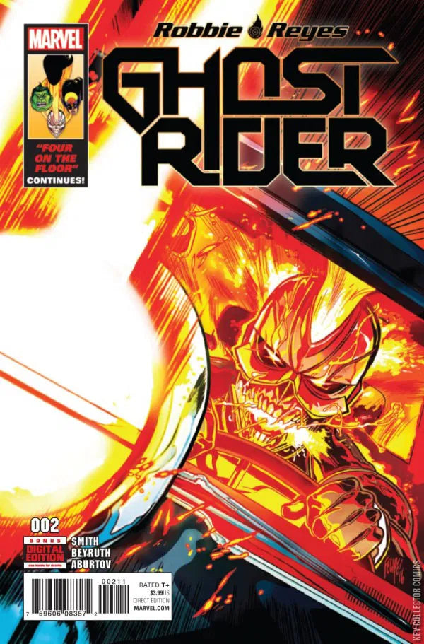 MARVEL COMICS GHOST RIDER VOL. 7 ISSUE #2 (FEB 2017) (📌 CONDITION 9.5)