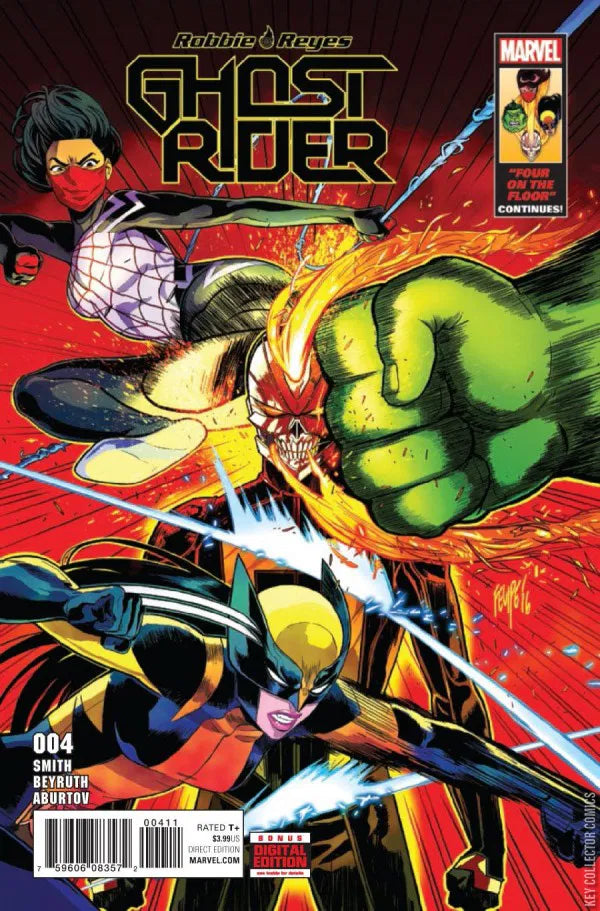 MARVEL COMICS GHOST RIDER VOL. 7 ISSUE #4 (APR 2017) (📌 CONDITION 9.5)