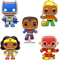 
              FUNKO POP! DC HEROES GINGERBREAD SUPERMAN / GINGERBREAD BATMAN / GINGERBREAD AQUAMAN / GINGERBREAD WONDER WOMAN / GINGERBREAD THE FLASH (5-PACK) (WALMART EXCLUSIVE STICKER)
            