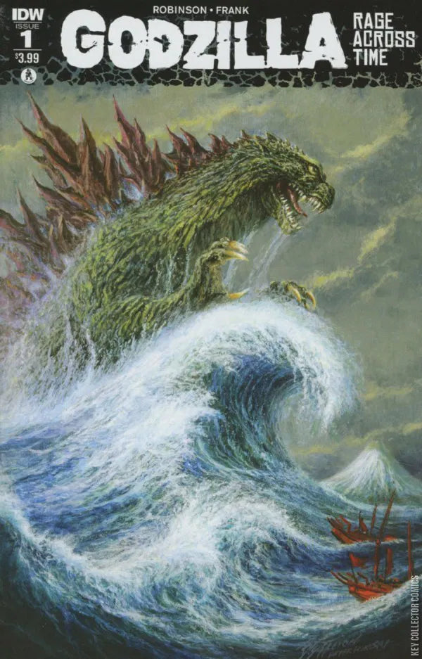 IDW COMICS GODZILLA: RAGE ACROSS TIME ISSUE #1 (MINI-SERIES) (1ST PRINT) (AUG 2016) (📌CONDITION 8.0)