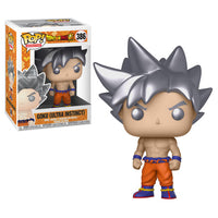 FUNKO POP! ANIMATION DRAGON BALL SUPER: GOKU (ULTRA INSTINCT) #386 (📌CONDITION 8.5/9.0)