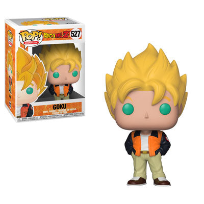 FUNKO POP! ANIMATION DRAGON BALL Z: GOKU (CASUAL) #527 (📌CONDITION 9.0/9.5)