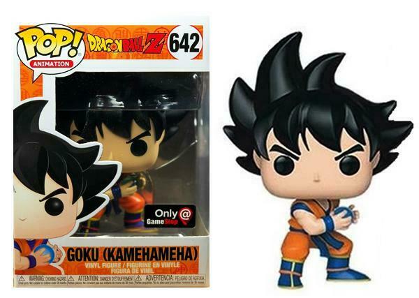 FUNKO POP! ANIMATION DRAGON BALL Z: GOKU (KAMEHAMEHA) #642 (GAMESTOP EXCLUSIVE STICKER) (📌CONDITION 9.0/9.5)