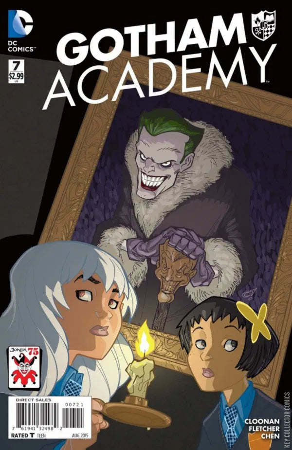 DC COMICS GOTHAM ACADEMY VOL. 1 ISSUE #7 (JOKER VARIANT COVER) (AUG 2015) (📌 CONDITION 8.5/9.0)