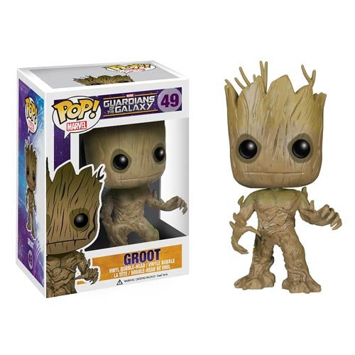 FUNKO POP! MARVEL GUARDIANS OF THE GALAXY: GROOT #49 (📌CONDITION 8.5/9.0)