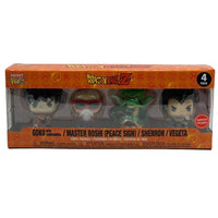 FUNKO POCKET POP! ANIMATION DRAGON BALL Z: GOKU / MASTER ROSHI / SHENRON / VEGETA (4-PACK POCKET POP) (📌CONDITION 9.5)