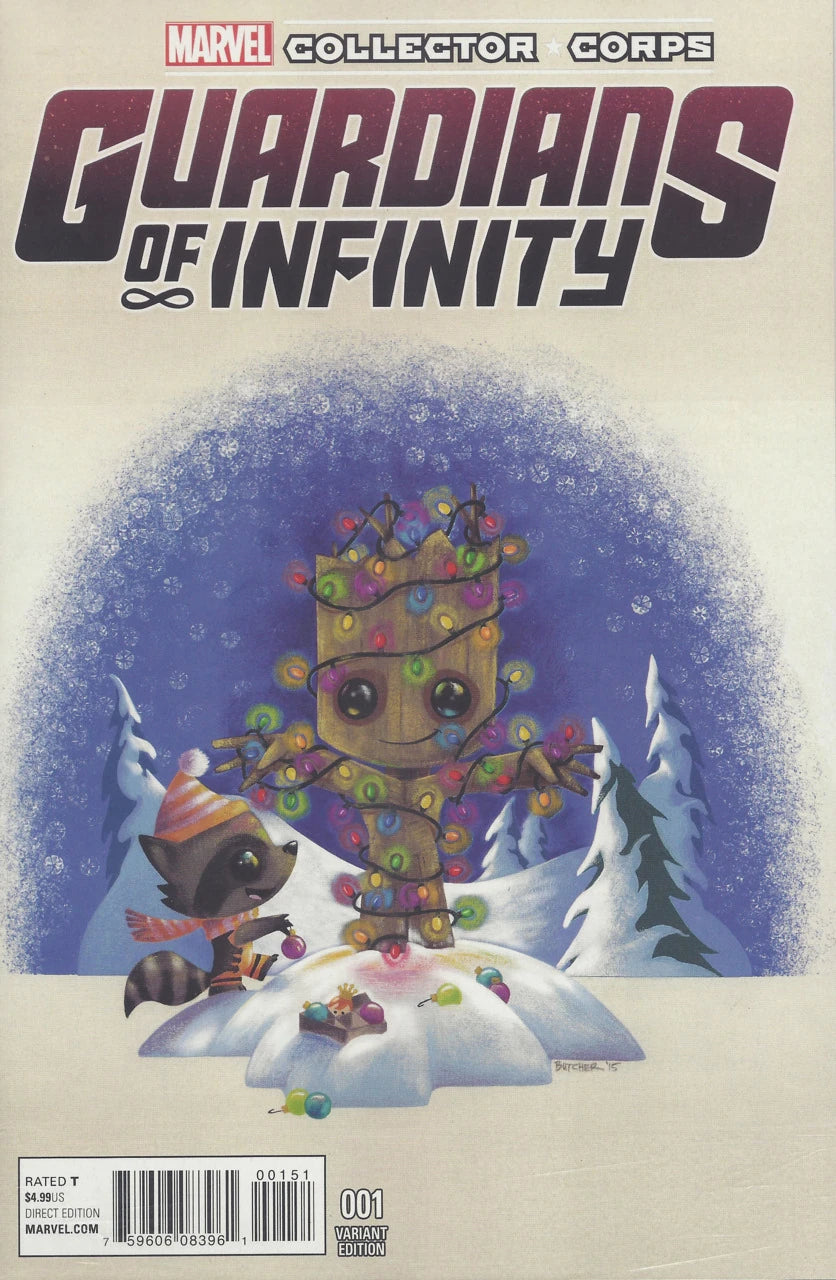MARVEL COMICS GUARDIANS OF INFINITY VOL. 1 ISSUE #1 (COLLECTOR CORPS VARIANT COVER) (FEB 2016) (📌 CONDITION 9.5)