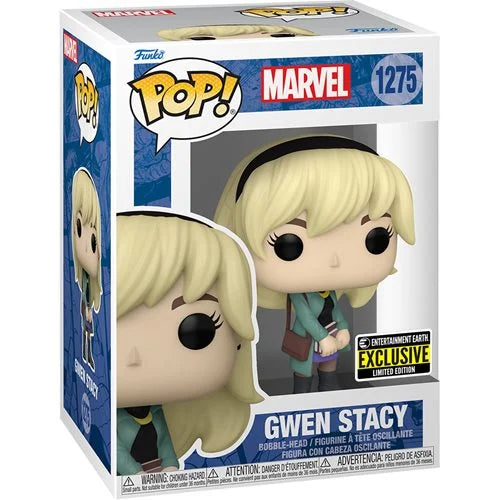 FUNKO POP! MARVEL SPIDER-MAN: GWEN STACY #1275 (ENTERTAINMENT EARTH EXCLUSIVE STICKER)