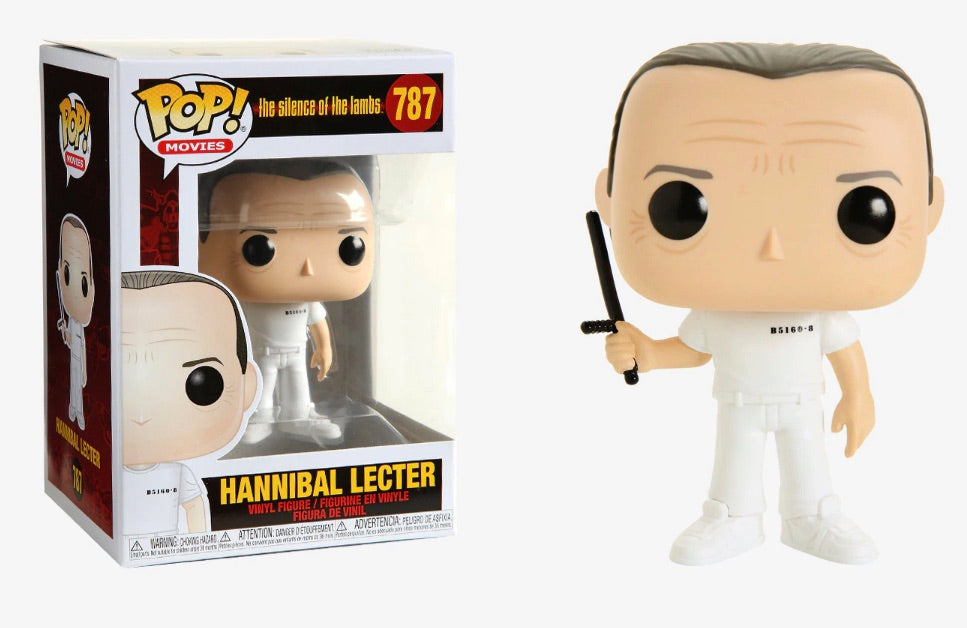 FUNKO POP! MOVIES THE SILENCE OF THE LAMBS: HANNIBAL LECTER IN JUMPSUIT #787