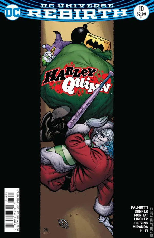 DC COMICS HARLEY QUINN VOL. 3 ISSUE #10 (FRANK CHO VARIANT COVER) (FEB 2017) (📌 CONDITION 9.0/9.5)