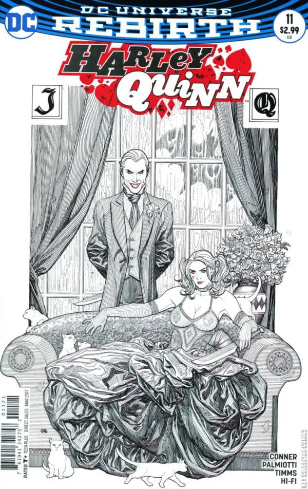 DC COMICS HARLEY QUINN VOL. 3 ISSUE #11 (FRANK CHO VARIANT COVER) (MAR 2017) (📌 CONDITION 9.0/9.5)