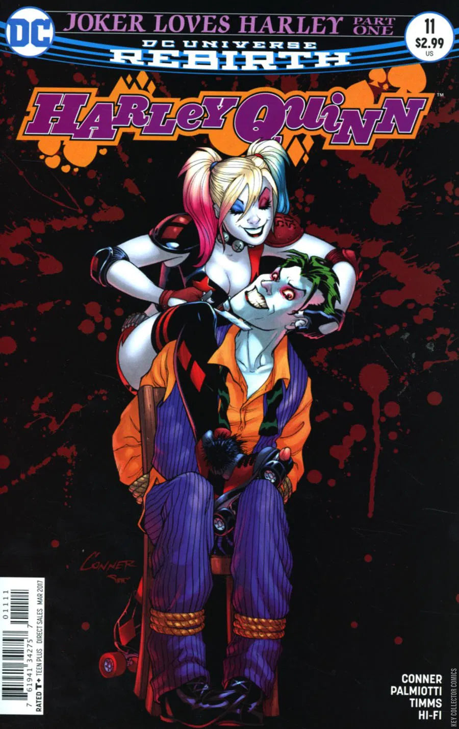 DC COMICS HARLEY QUINN VOL. 3 ISSUE #11 (MAR 2017) (📌 CONDITION 9.0/9.5)