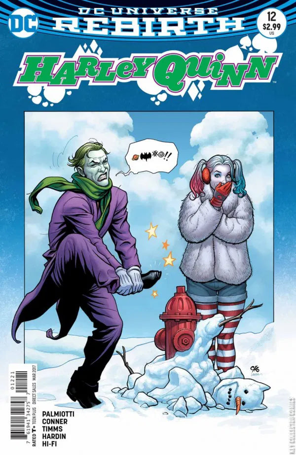DC COMICS HARLEY QUINN VOL. 3 ISSUE #12 (FRANK CHO VARIANT COVER) (MAR 2017) (📌 CONDITION 9.0/9.5)