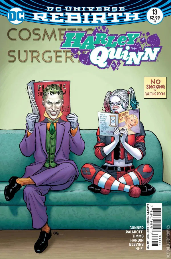 DC COMICS HARLEY QUINN VOL. 3 ISSUE #13 (FRANK CHO VARIANT COVER) (APR 2017) (📌 CONDITION 9.0/9.5)