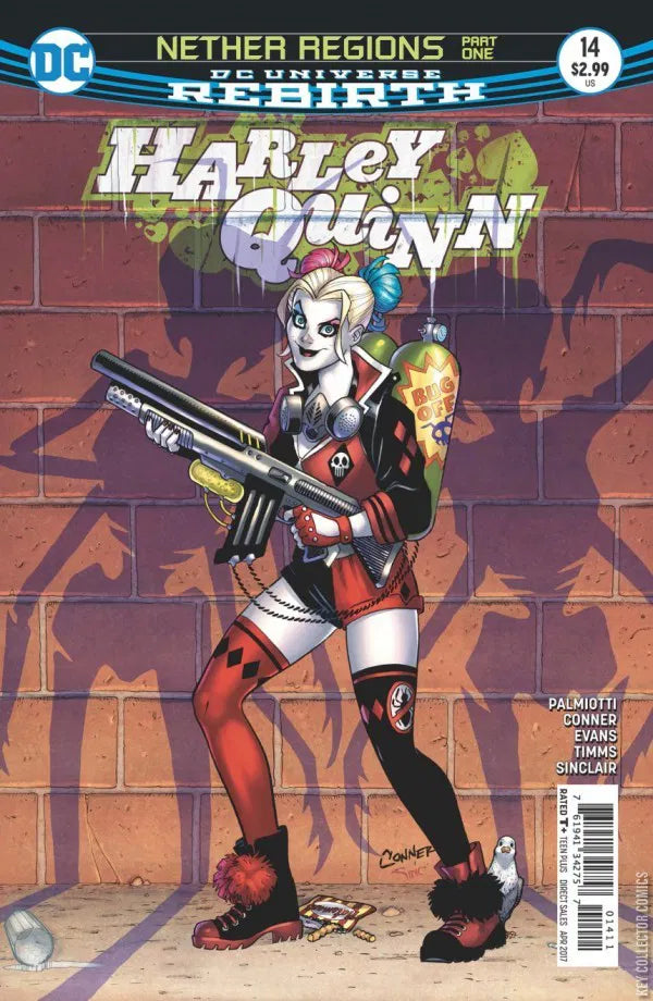 DC COMICS HARLEY QUINN VOL. 3 ISSUE #14 (1ST APPEARANCE OF ZORCROM) (APR 2017) (🔑 KEY ISSUE) (📌 CONDITION 8.5/9.0)