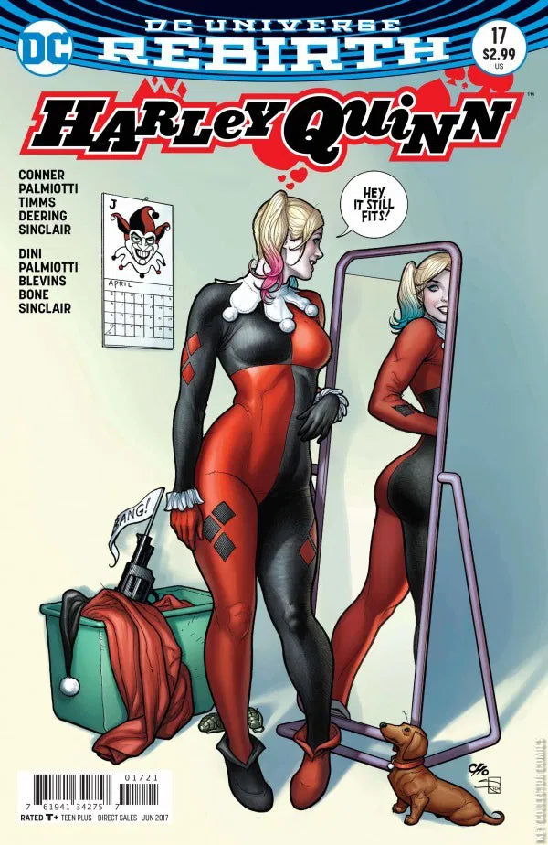 DC COMICS HARLEY QUINN VOL. 3 ISSUE #17 (FRANK CHO VARIANT COVER) (JUNE 2017) (📌 CONDITION 9.0/9.5)