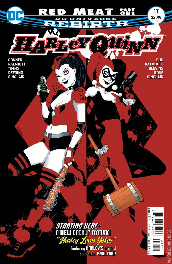 DC COMICS HARLEY QUINN VOL. 3 ISSUE #17 (JUNE 2017) (📌 CONDITION 8.5/9.0)