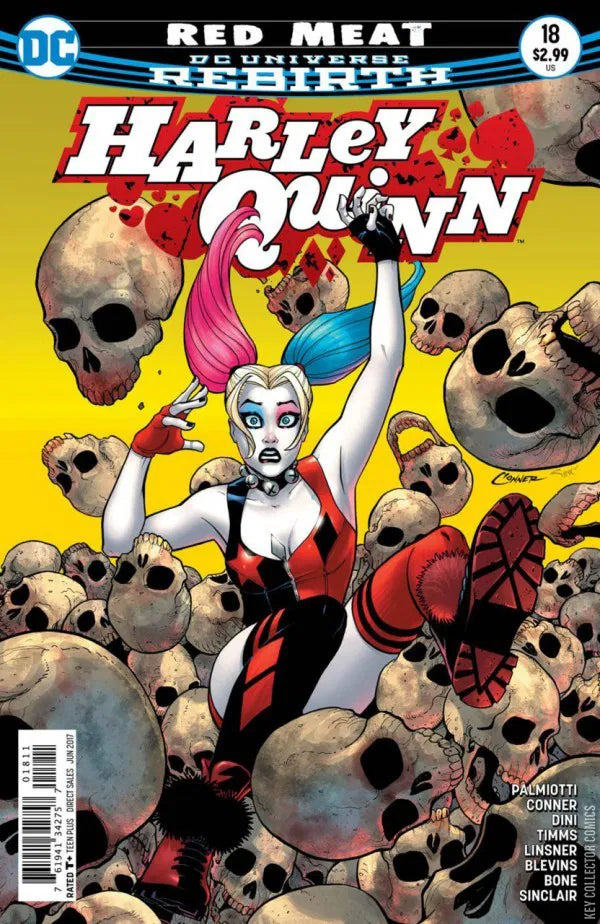 DC COMICS HARLEY QUINN VOL. 3 ISSUE #18 (JUNE 2017) (📌 CONDITION 9.0/9.5)
