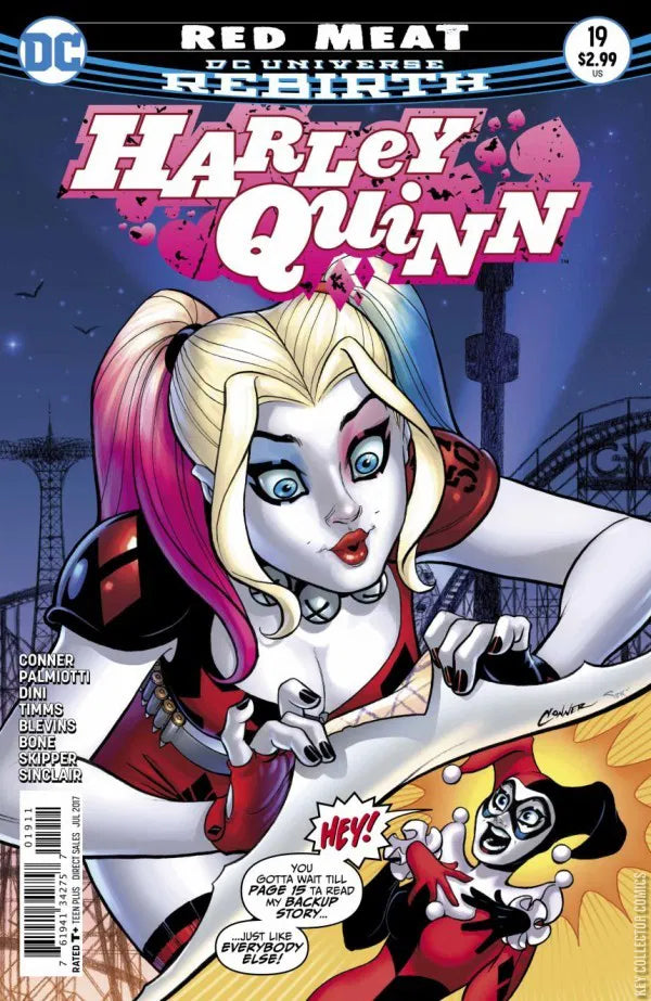 DC COMICS HARLEY QUINN VOL. 3 ISSUE #19 (JULY 2017) (📌 CONDITION 9.0/9.5)
