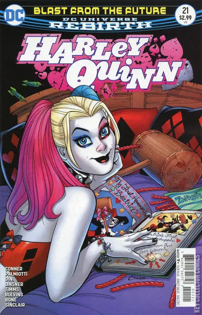 DC COMICS HARLEY QUINN VOL. 3 ISSUE #21 (ORIGIN OF RED TOOL) (AUG 2017) (🔑 KEY ISSUE) (📌 CONDITION 9.5)