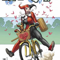 DC COMICS HARLEY QUINN VOL. 3 ISSUE #22 (FRANK CHO VARIANT COVER) (1ST APPEARANCE OF GRISON, A WEASEL-LIKE FEMALE SUPER VILLAIN) (AUG 2017) (🔑 KEY ISSUE) (📌 CONDITION 9.5)