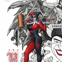 DC COMICS HARLEY QUINN VOL. 3 ISSUE #24 (FRANK CHO VARIANT COVER) (CONNECTING COVER) (SEPT 2017) (📌 CONDITION 9.5)