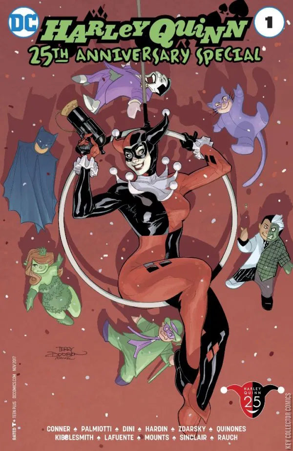 DC COMICS HARLEY QUINN: 25TH ANNIVERSARY SPECIAL ISSUE #1 (ONE-SHOT) (TERRY & RACHEL DODSON VARIANT COVER) (NOV 2017) (📌 CONDITION 9.5)