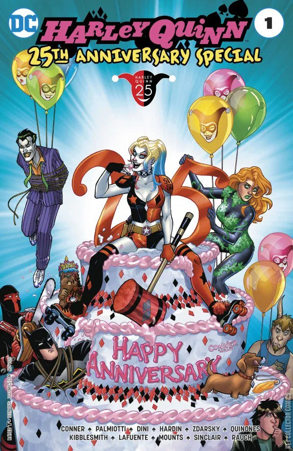 DC COMICS HARLEY QUINN: 25TH ANNIVERSARY SPECIAL ISSUE #1 (ONE-SHOT) (SIGNED / AUTOGRAPHED BY CHAD HARDIN) (NO COA) (NOV 2017) (📌 CONDITION 9.5)
