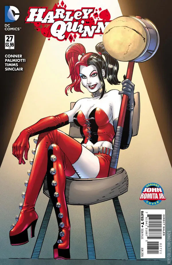 DC COMICS HARLEY QUINN VOL. 2 ISSUE #27 (JOHN ROMITA JR. & KLAUS JANSON VARIANT COVER) (JUNE 2016) (📌 CONDITION 8.5/9.0)