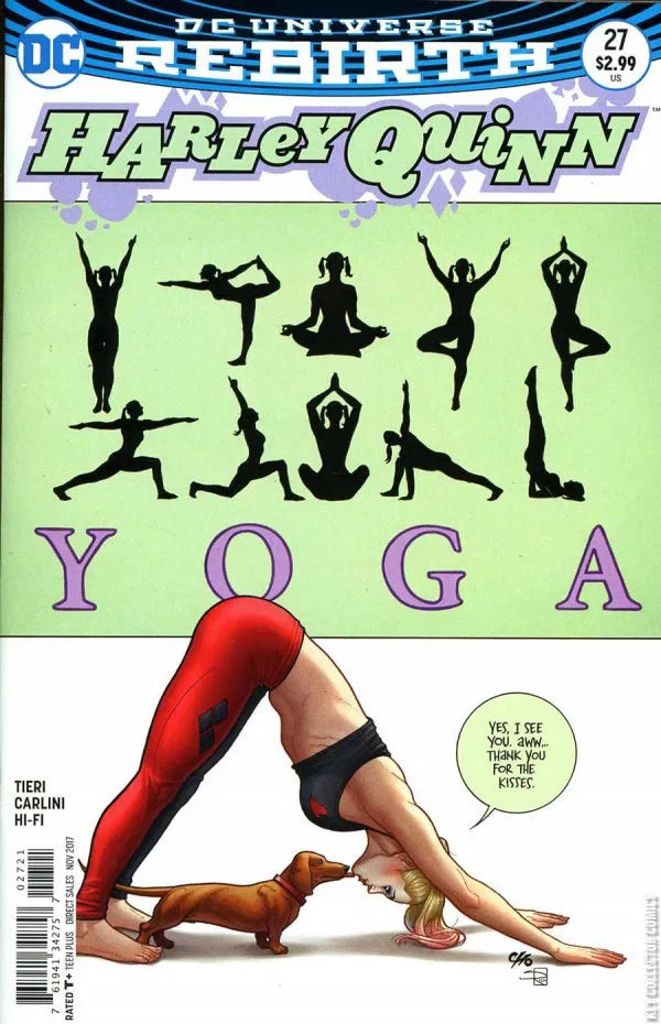 DC COMICS HARLEY QUINN VOL. 3 ISSUE #27 (FRANK CHO VARIANT COVER) (NOV 2017) (📌 CONDITION 9.5)