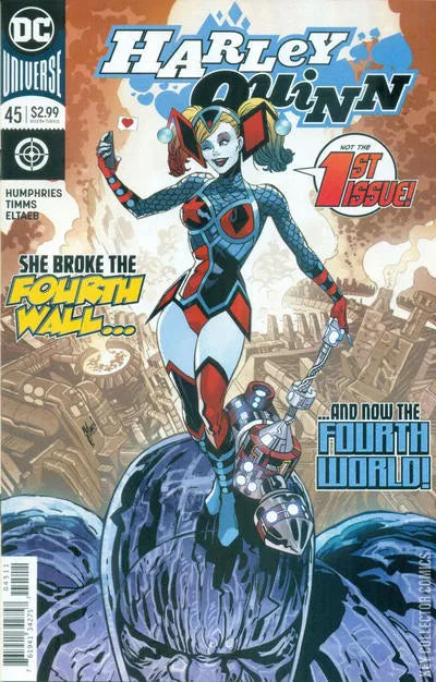 DC COMICS HARLEY QUINN VOL. 3 ISSUE #45 (SEPT 2018) (📌 CONDITION 9.5)
