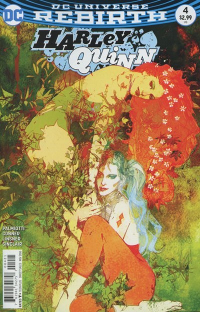 DC COMICS HARLEY QUINN VOL. 3 ISSUE #4 (BILL SIENKIEWICZ VARIANT COVER) (NOV 2016) (📌 CONDITION 9.5)