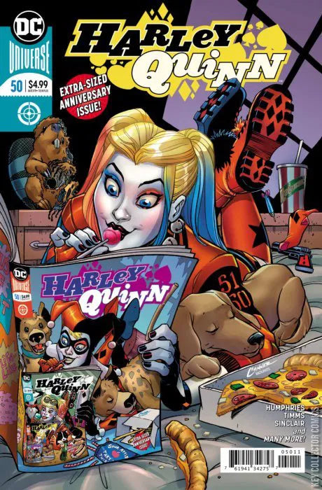 DC COMICS HARLEY QUINN VOL. 3 ISSUE #50 (EXTRA-SIZED ANNIVERSARY ISSUE) (NOV 2018) (📌 CONDITION 8.5/9.0)