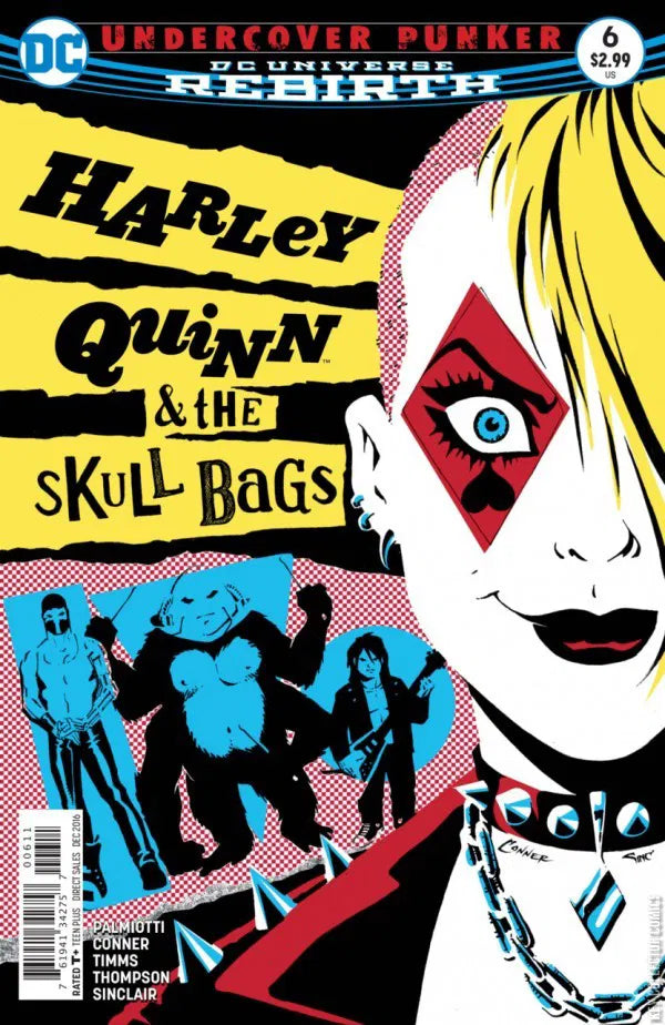 DC COMICS HARLEY QUINN VOL. 3 ISSUE #6 (DEC 2016) (📌 CONDITION 9.5)